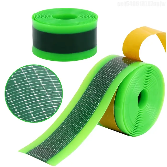  Protection de pneu de vélo anti-crevaison autocollante en TPU et fibre de verre