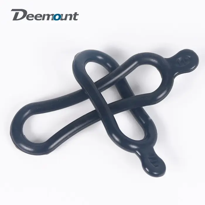 10/5/2 pièces bande de Gel pour phare de vélo lampe arrière guidon poste montage lumière LED support