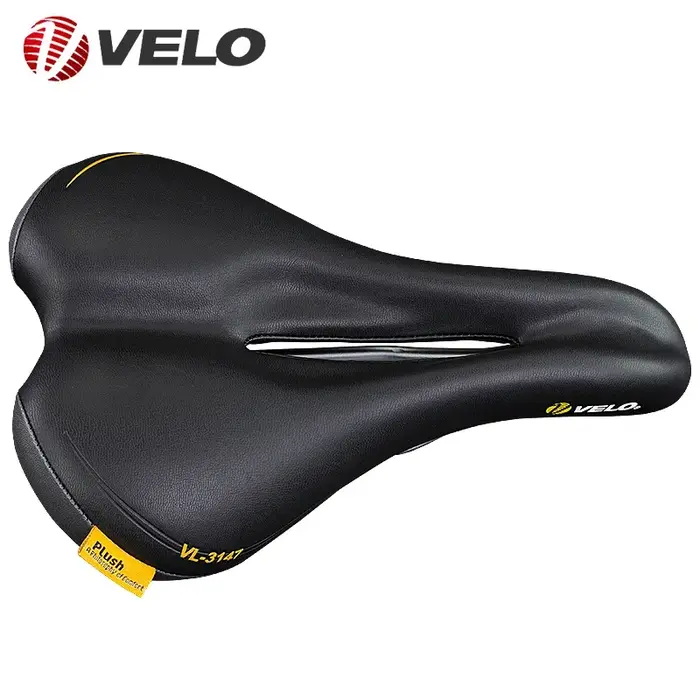 Conductrice O-Selle de vélo confortable en cuir PU