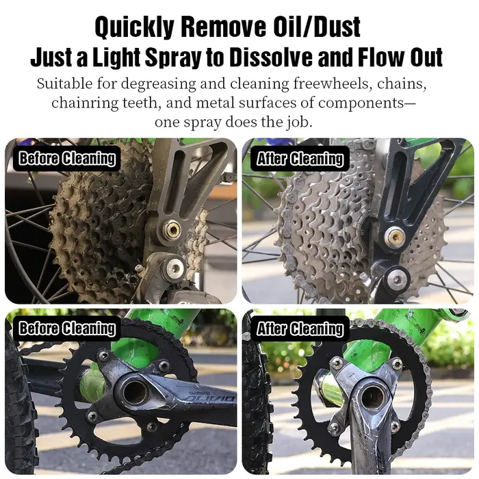 LEBYCLE nettoyeur de chaîne de vélo 500ML