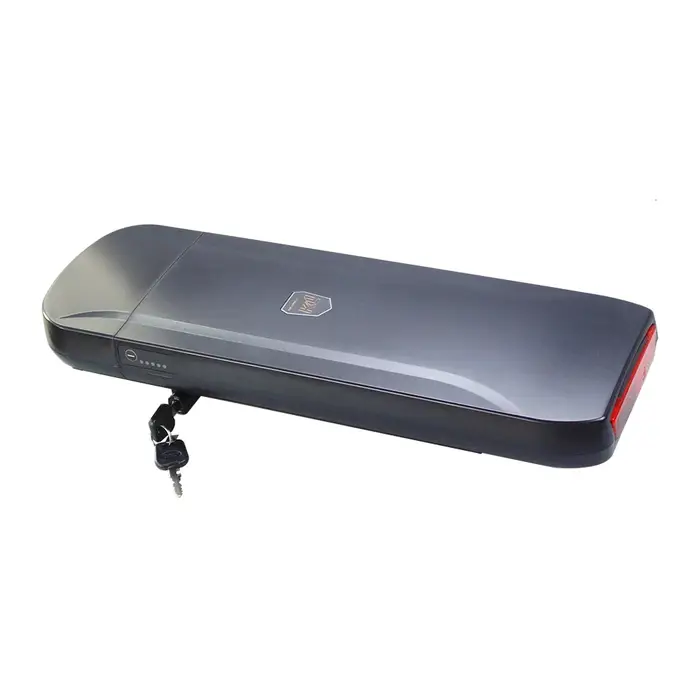 Batterie de vélo de ville de support arrière Li-ion 36V 10.4AH 12.8AH 14AH pour remplacer Phylion XH370-13J Wall-ES