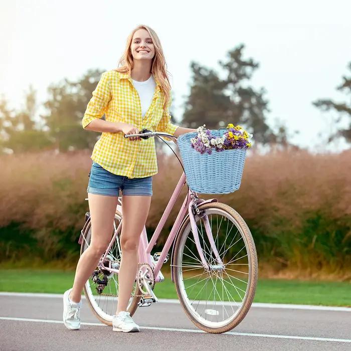 Panier de vélo pour guidon avant