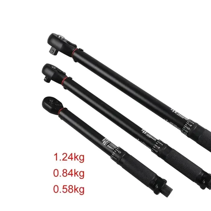 Clé de couple de vélo préréglée, cliquet bidirectionnel, voiture, vélo, outils à main automobiles, 1/2, 3/8, 1/4, en effet, entraînement carré
