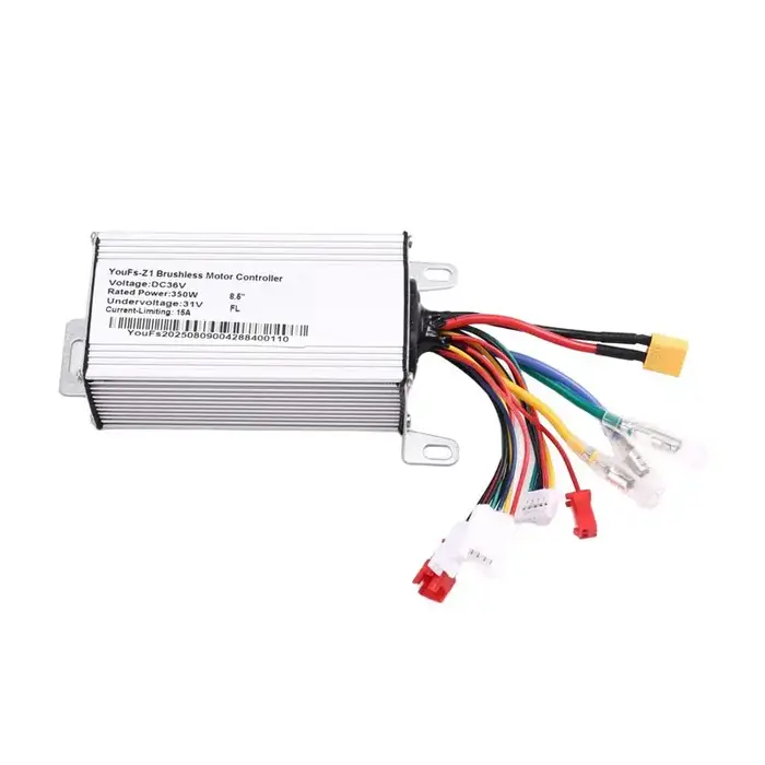 NOUVEAU - EN STOCK - Pour trottinette électrique YFS - Contrôleur de moteur intelligent sans balais 350W 36V 15A -