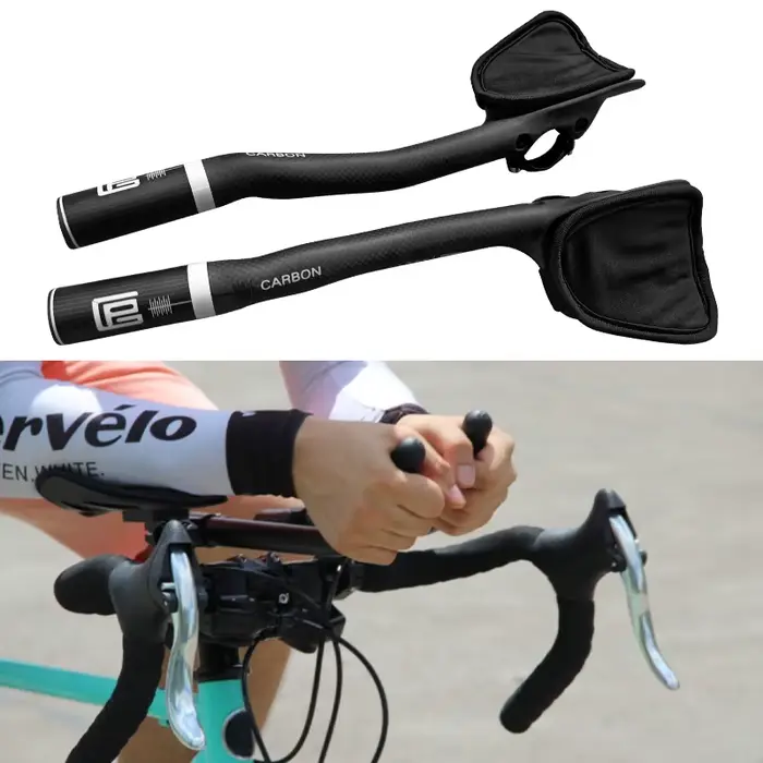 Guidon de vélo de route entièrement en Fiber de carbone