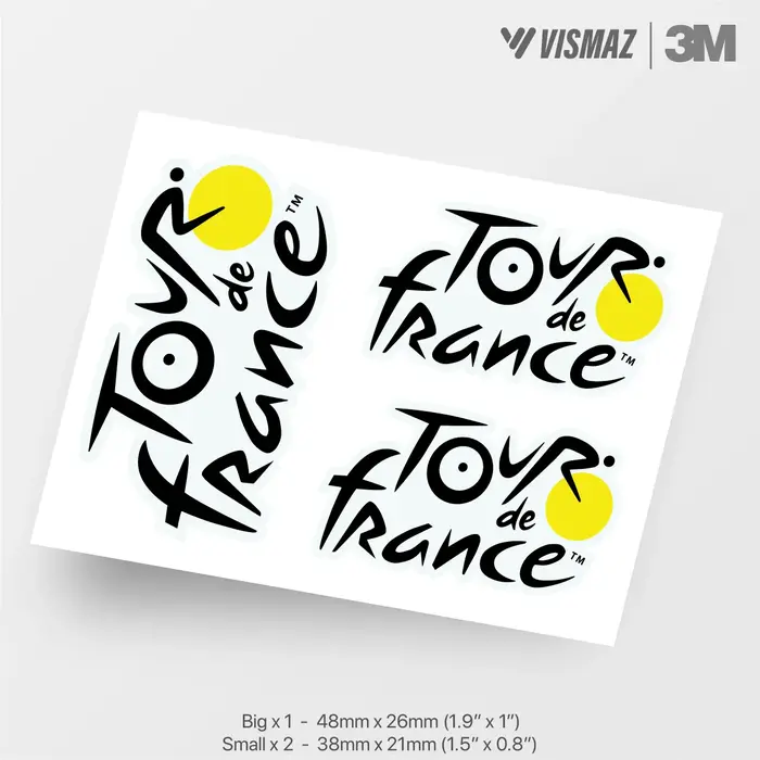 Autocollants de championnat du cyclisme du monde