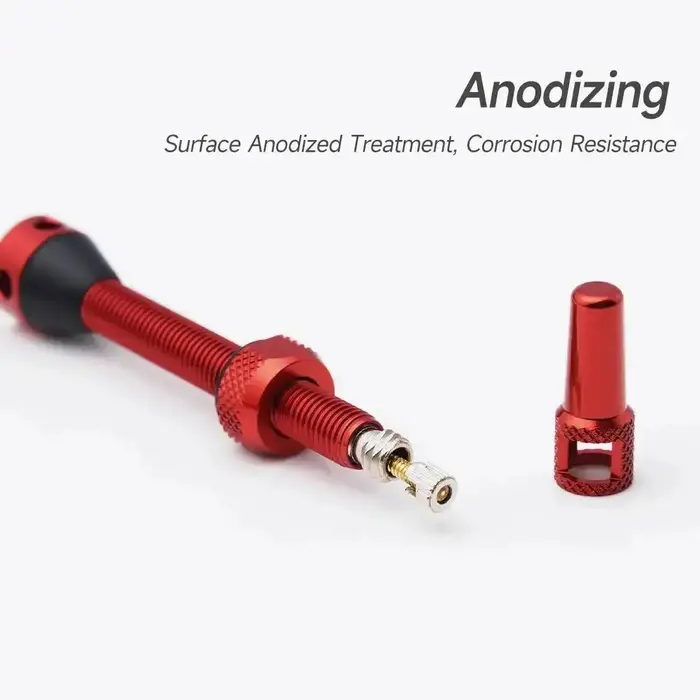 Valve de vélo VEXA - Valve Presta Tubeless avec capuchon multifonction