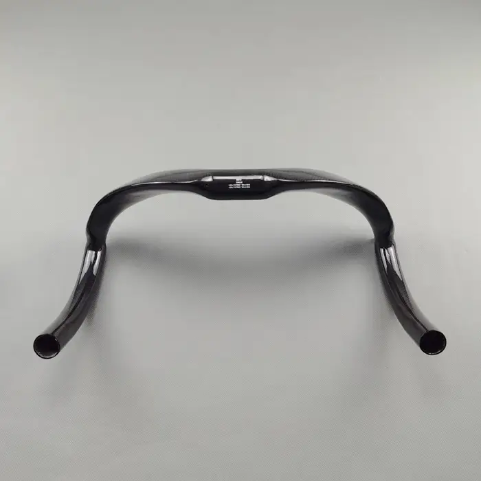 Guidon de course en carbone sans logo, barre courbée, barre de piste, barre de chute Sprinter, finit