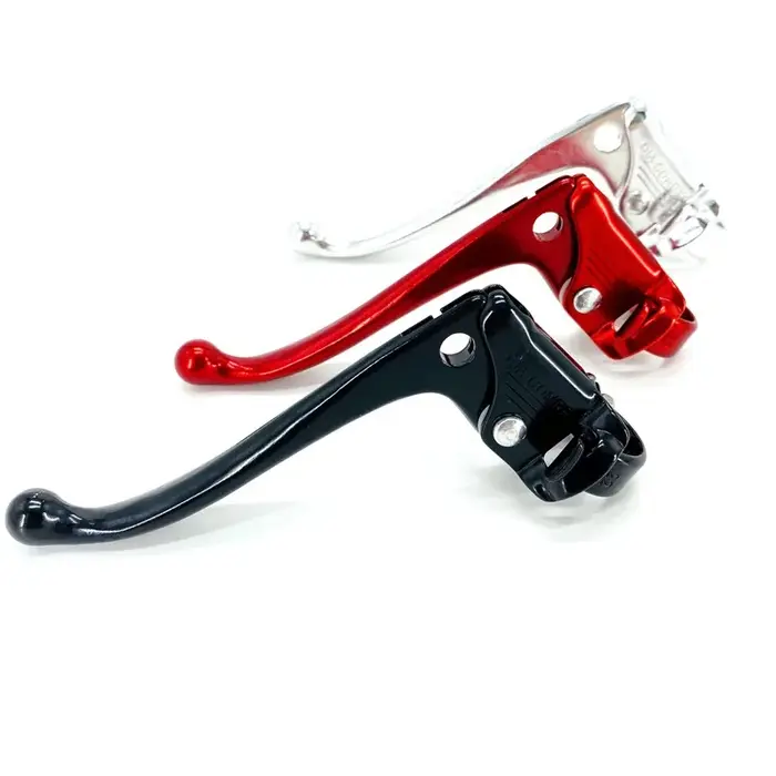 Leviers de frein Dia-Compe City Retro pour vélo, 22,2 mm, en alliage d'aluminium, pour freins V, installation articulée, fixation rapide