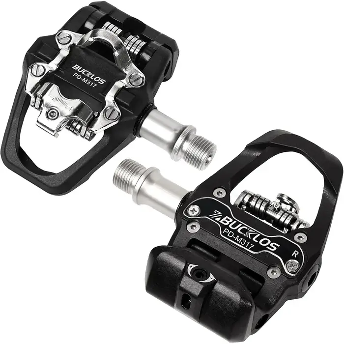 BUCKLOS pour SPD/LOOK DELTA pédale de vélo double fonction
