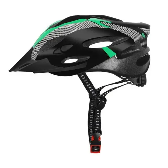 Casque Texture fibre de carbone adulte vtt VTT équipement de cyclisme sécurité vélo moto chapeau cas