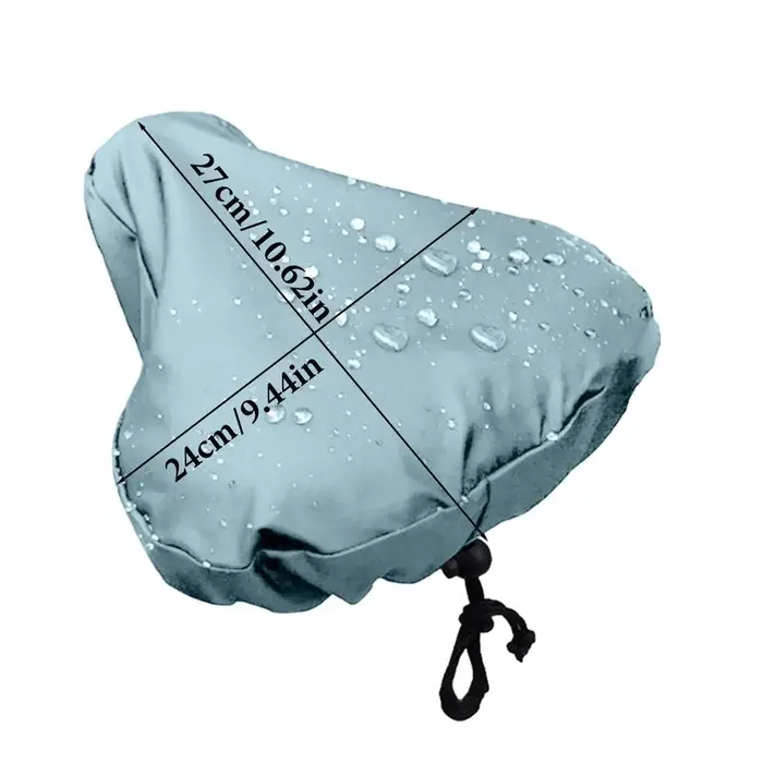 Housse de protection imperméable pour selle de vélo d'extérieur