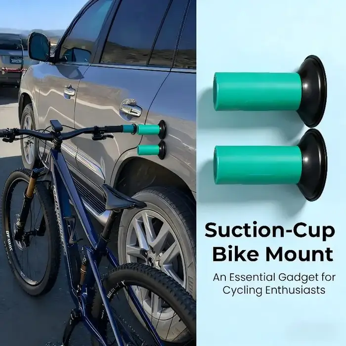 Support de téléphone pour vélo à ventouse étanche