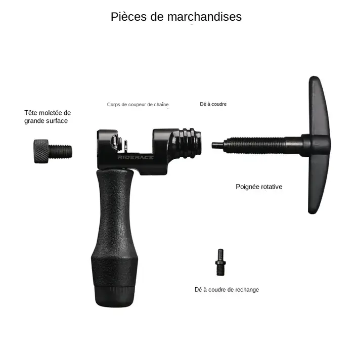 Extracteur de goupille de chaîne de vélo