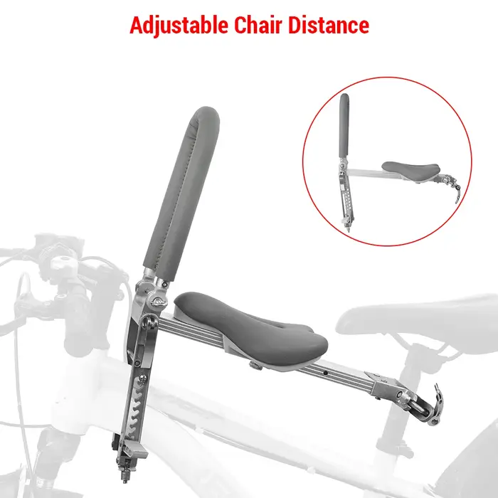 Siège de vélo pliable ultra léger pour enfants