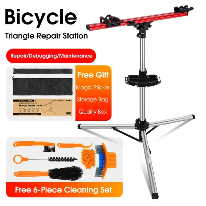 Support de réparation de vélo professionnel WEST BIKING, support de travail pour vélo de montagne et