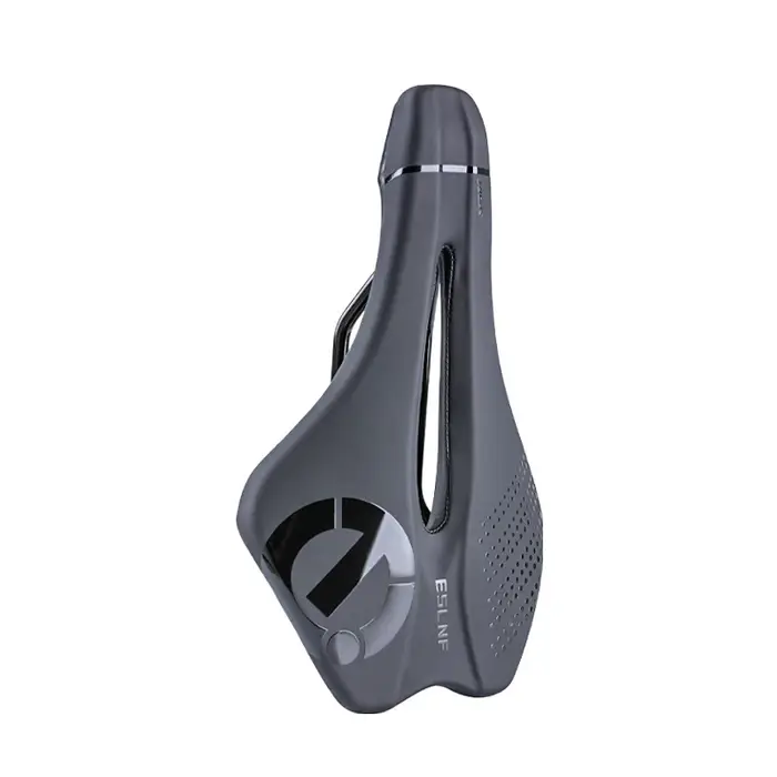 ESLNF selle de vélo PU confortable selle de vélo de route de montagne antidérapant absorbant les cho
