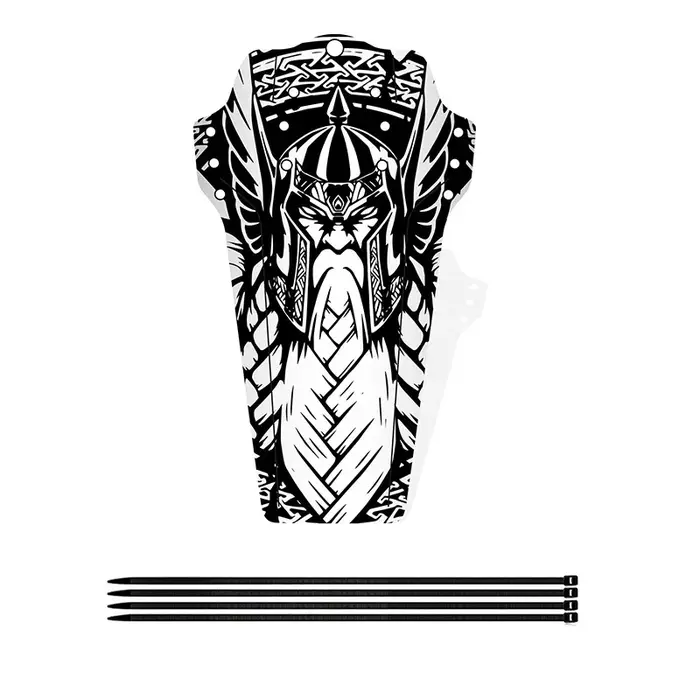ENLEE VTT garde-boue personnalisé en Fiber de carbone motif couleur DH descente VTT selle