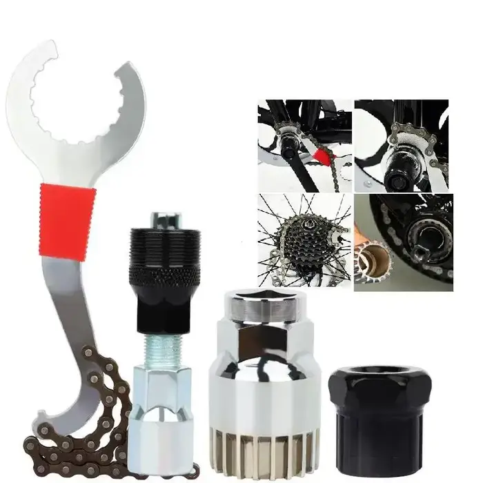 Kit d'outils de réparation de vélo 4 pièces