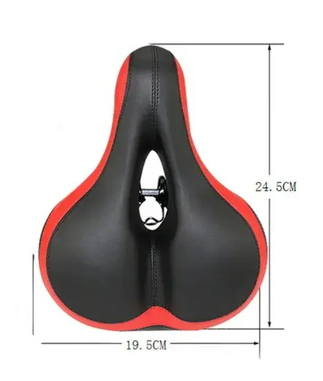 Selle de vélo ergonomique