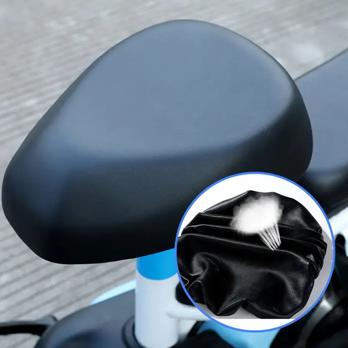 Offres spéciales protecteurs de selle de vélo électrique étanche vélo élastique Polyester noir rempl