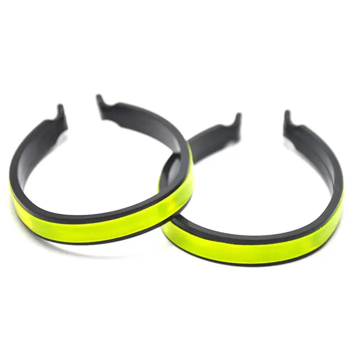 Lot de 2 clips réfléchissants pour pantalon