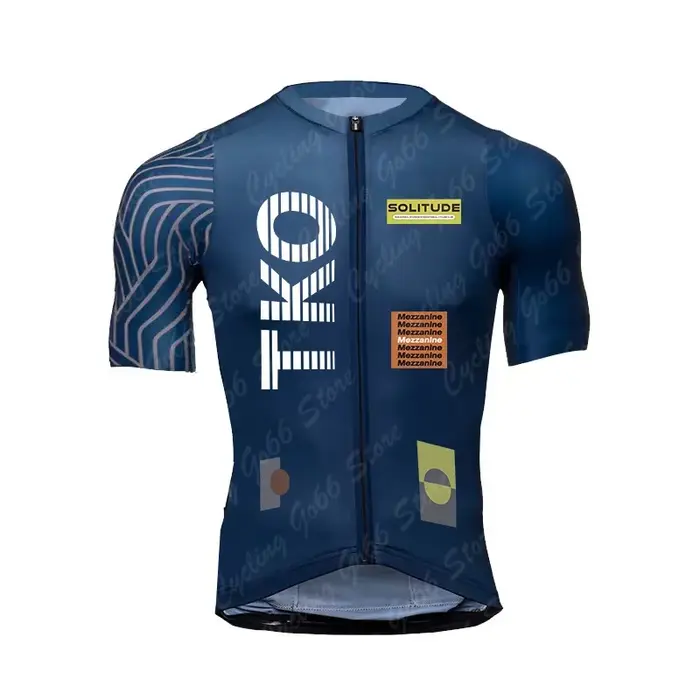 Ensemble maillot de cyclisme TKO Team avec short à bretelles pour vélo de route et VTT disponible en plusieurs tailles et coloris élégants