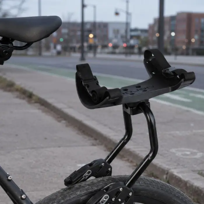 Porte-bagages arrière réglable pour vélo, porte-bagages à haute capacité de charge, support stable, 