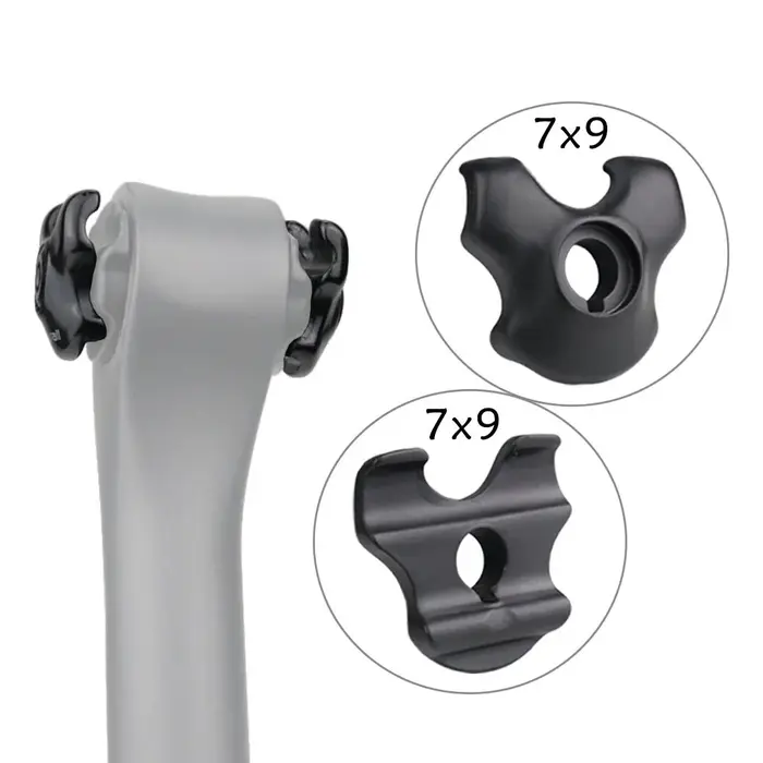 Pince de tige de selle de vélo pour Rails de selle en carbone 7x9mm