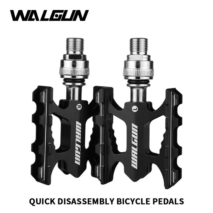 Pédale de vélo Walgun ultralégère à dégagement rapide en alliage d'aluminium