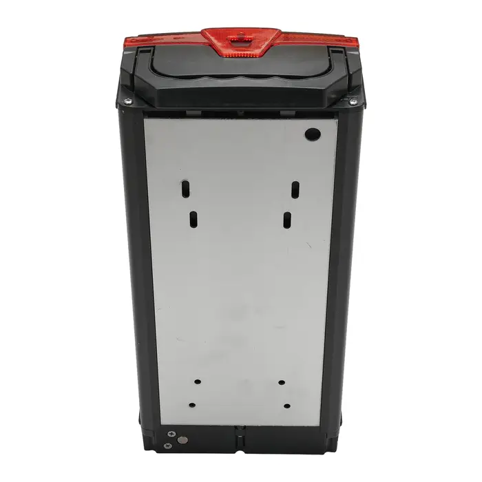 Boîtier boîte à piles 385x172x95mm alliage d'aluminium 1865o/21700 batterie au Lithium vélo électriq