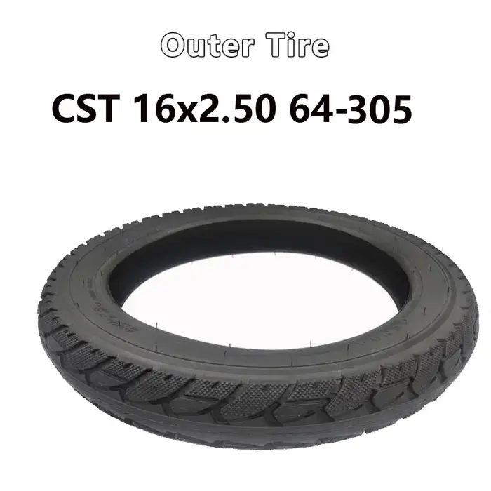 64-305 16x2.50 pneu 16 pouces pneus 16*2.50
