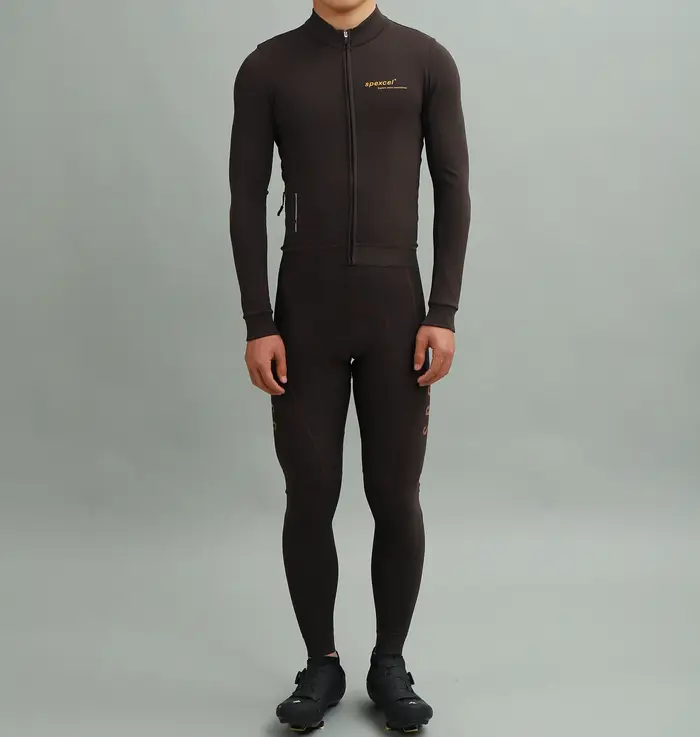SPEXCEL 2023 hiver PRO AERO 3.0 maillots de cyclisme en polaire thermique à manches longues course F