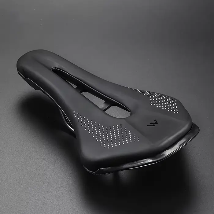 WEST VÉLO Ultraléger Montagne Vélo Selle VTT Court Nez Vélo De Route Siège PU En Cuir Creux Prostati