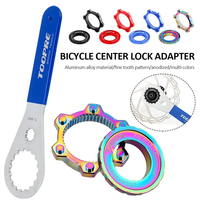 Adaptateur de moyeu de vélo en alliage d'aluminium