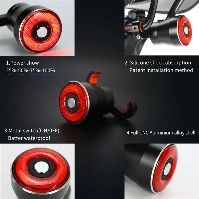 Enquêter arrière intelligent pour vélo