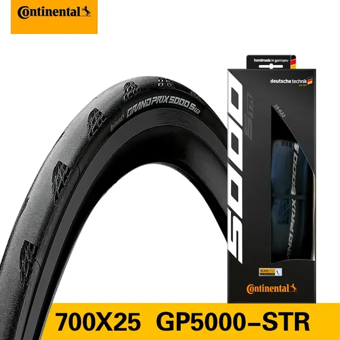 Continental Grand Masters-Pneus de vélo de route sans chambre à air, pliants, 5000, GP5000, 700x20 C