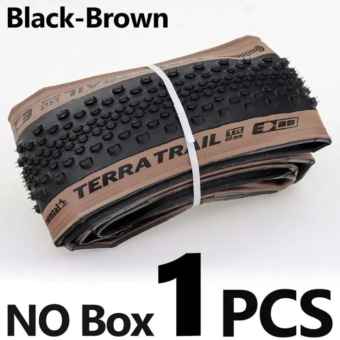 Pneu pliable Continental Terra Trail 700c pour vélo de route et gravel tubeless ready haute adhérence sur gravier et chemins de terre