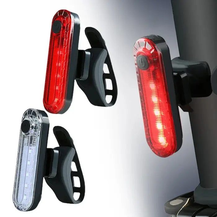 Feu arrière de vélo rechargeable par USB
