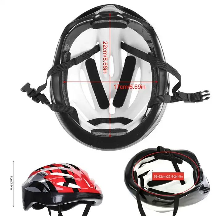 Équipement de cyclisme pour adultes, casque de vélo, casque de sécurité pour le cyclisme, le skateboard, le roller et le patinage