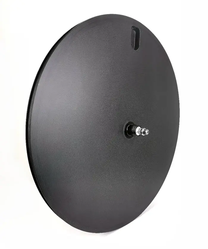 Roues en disque en fibre de carbone 700C 23mm pour vélo de route et piste avec pneus tubulaires finition mate ou brillante