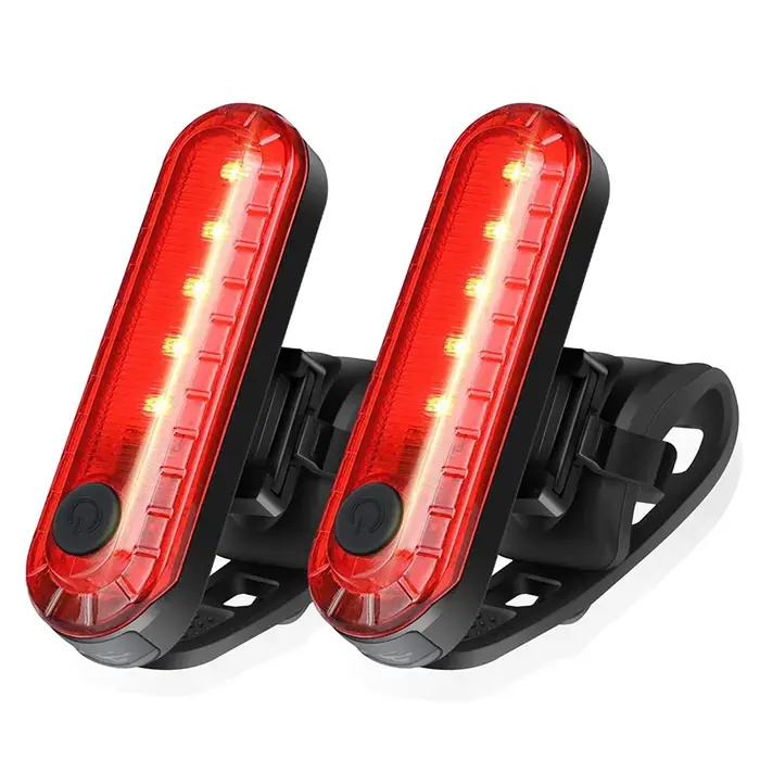 Feu arrière de vélo rechargeable par USB