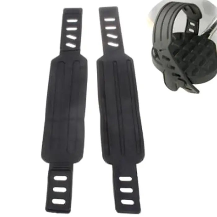 1 paire de ceintures de vélo d'exercice