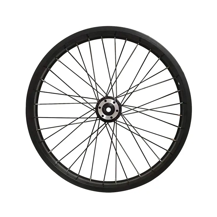 Jeu de roues avant de vélo en aluminium 20x4.0 avec 36 rayons pour accessoires de vélos Fatbike