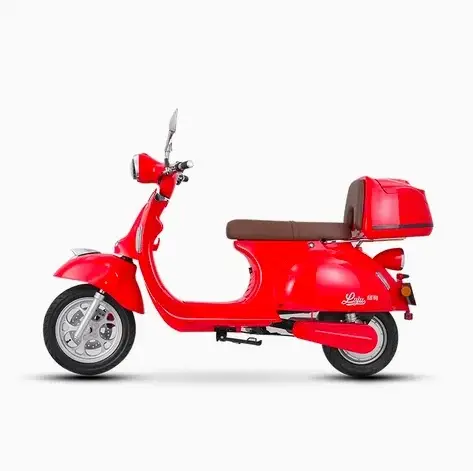 Scooter électrique Victoria de style vintage 72V/1500W avec batteries lithium-ion, moto électrique
