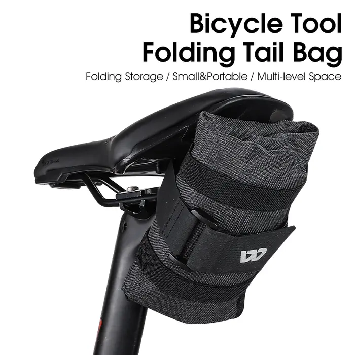 WEST BIKING – sac de vélo pliable, sac à outils, sac de cadre avant, pochette de selle de vélo, Pack