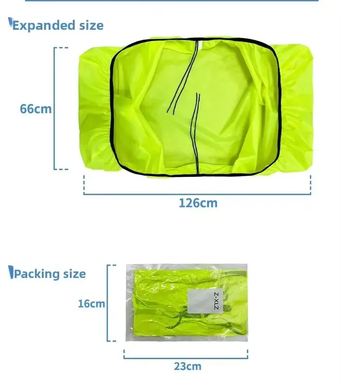 Housse de pluie pour vélo
