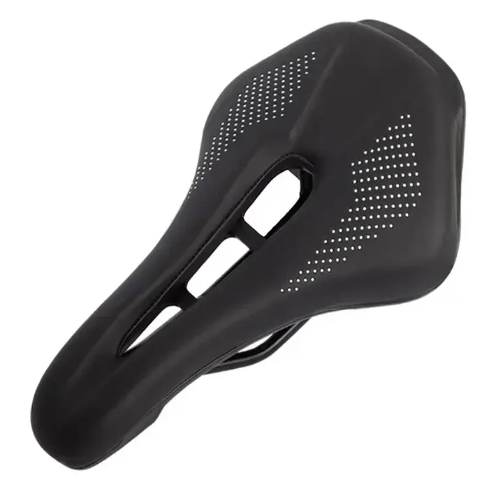 Selle de vélo siège route Rails en acier VTT coussin pour hommes antidérapant souple en cuir PU