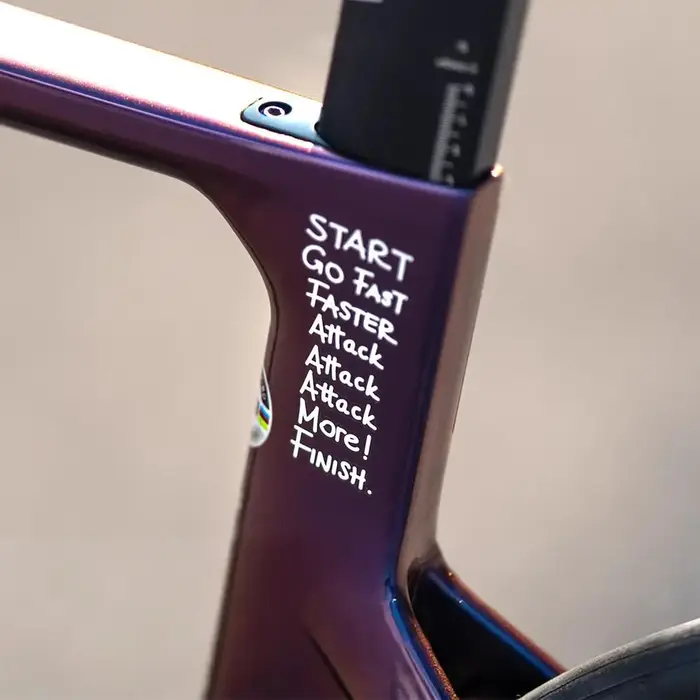 Autocollants de vélo « Go Fast