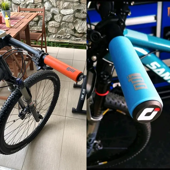 1 Paire de Poignées de Vélo VTT Odi en Silicone